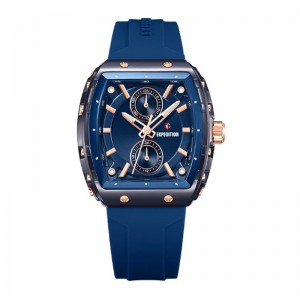 Expedition 6814 Rosegold Blue Rubber Lady MFRRGBU